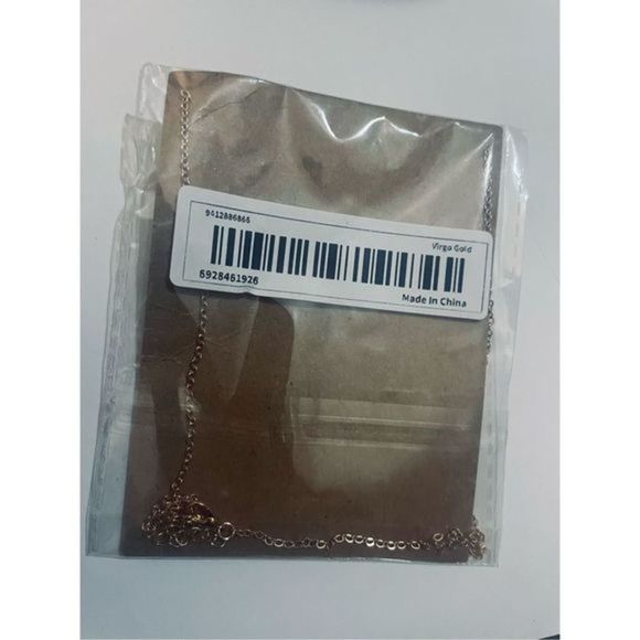 Virgo GOLD ZODIAC STAR SIGN HOROSCOPE NECKLACE - Picture 6 of 9